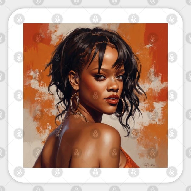 Rihanna Sticker by DarkAngel1200